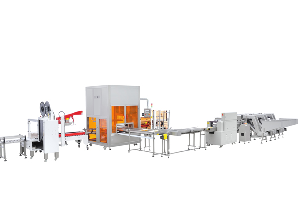 棒棒冰枕包自動開箱、裝箱、封箱打包線